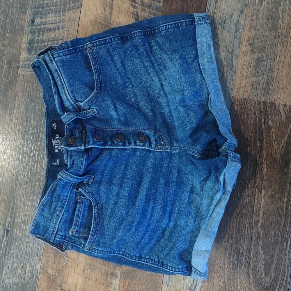 Hollister jean shorts